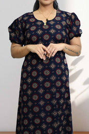 Cotton Night Dress – Free Size