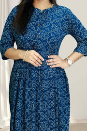 Rayon Charm Printed Flair Top