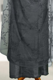 Elegant Silk Churidar Material-Floral Print