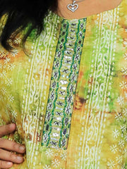 Digital Printed Chiffon Kurti