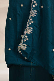 Sequin Elegance Silk Churidar Material
