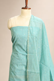Golden Kasavu Silk Churidar Material