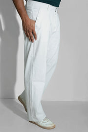 Linen Slub Baggy Pant