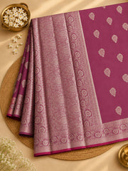 Royal Weave Semi Tusser Silk Saree