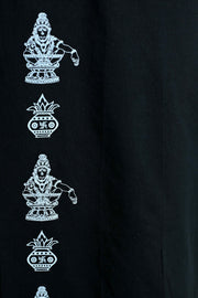 Black Dhothi – Ayyappan Print