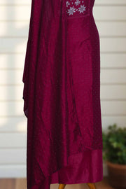 Silk Churidar Material