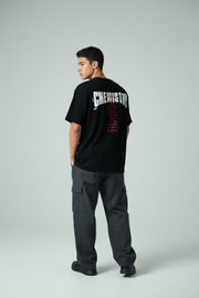 Off-Shoulder Five Sleeve Men’s T-Shirt – Printed