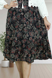 Rayon Overcoat Style Top