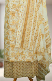Embellished Unstitched Churidar Material