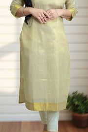 Tissue Set Kurti – Stone Work Elegance