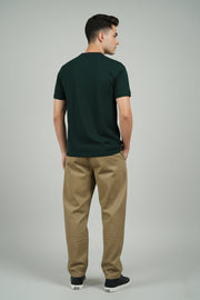 Men’s Chinese Collar T-Shirt – Chest Line Design