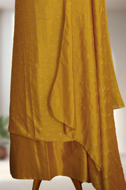 Silk Churidar Material – Mirror & Stone Work