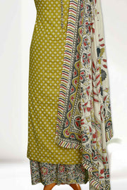Ajrakh Grace Cotton Churidar Set
