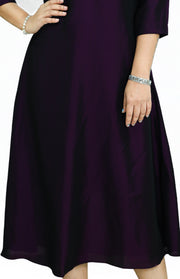 Rangeela Silk Flared Top – Beads & Sequins Work