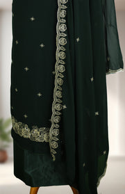 Elegance Stone Work Georgette Dress Material