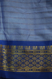 Soft Silk Saree – Check Pattern with Border