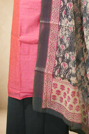 Sequin Mirror Silk Churidar Material