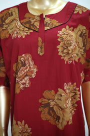 Cotton Nighty – Floral Print