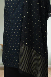 Silk Mirror Work Butta Churidar Material