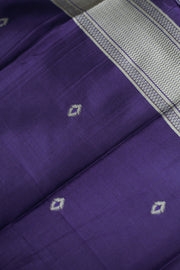 Soft Silk Saree with Floral Print & Tassels