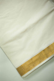 Kerala Set Saree – Golden Border