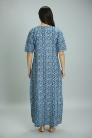 Cotton Mix Nighty – Yoke Design