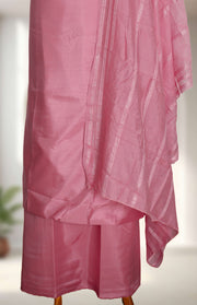 Silk Churidar Material – Golden Thread Work