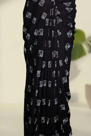 Georgette Saree – Full Body Print Work