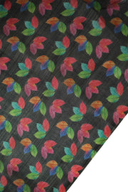 Varanasi Saree – Mirror Work Floral Print