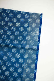 Varanasi Linen Cotton Saree with Printed Design