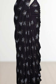 Semi Georgette Saree – Full Body Print Work