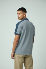 Men’s Collar T-Shirt – 2 Colour with Zip