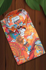 Combo Shirt & Dhothi Set