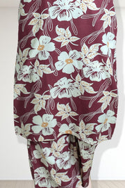 Rayon Printed V-Neck Kurti Palazzo Set