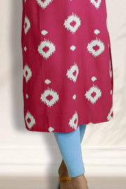 Printed Rayon Kurti – Everyday Style with Comfort