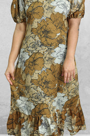Night Dress-Semi Chiffon