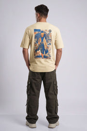 Hog & Fog Drop Shoulder Five Sleeve T-Shirt – Strange Print