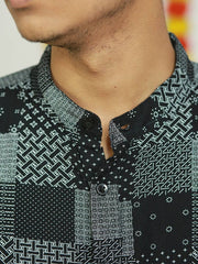 Printed Rayon Casual Kurta ( Casual Shirt Model )