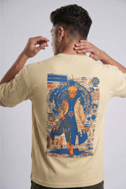 Hog & Fog Drop Shoulder Five Sleeve T-Shirt – Strange Print