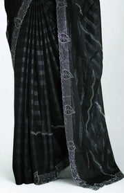 Fancy Saree – Stone Work Semi Chiffon