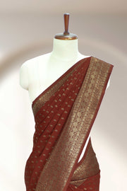 Banarasi Silk Saree – Mango Motif
