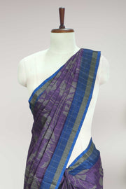 Varanasi Saree – Body Check with Contrast Border