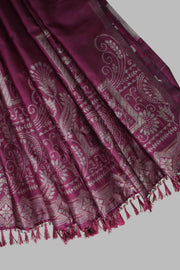 Cotton Silk Saree – Floral Motif