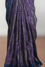 Varanasi Saree – Body Check with Contrast Border