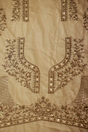 Wedding Lacha – Net with Stone & Thread Work