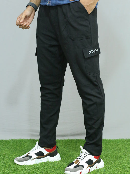 Men regular fit cargo track pant ( jogger )