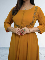 FLARE GEORGETTE KURTI