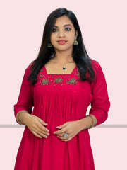 Flared Georgette Kurti