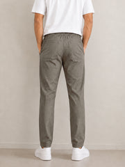 Krosswood Linen Lycra Trousers – Regular Fit