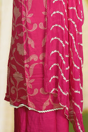 Sequin Bloom Rayon Churidar Material